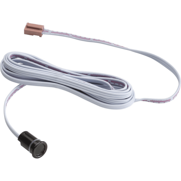 Sensore per anta da Incasso/Esterno 24v Poly IR IP20 due Funzioni Nero